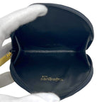 Yves Saint Laurent Coin Case Black Purse Leather — view 5