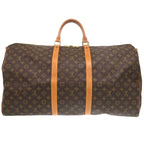 Louis Vuitton Keepall Bandouliere 60 Monogram Boston Bag 0965 — view 2
