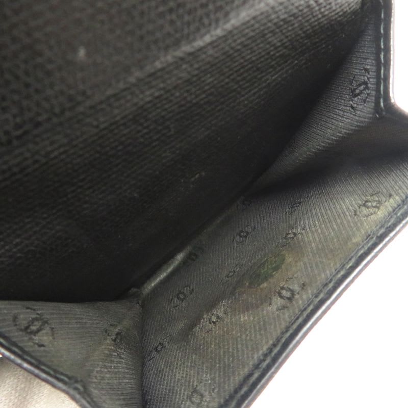 Chanel Bifold Twist Black Wallet — view 8