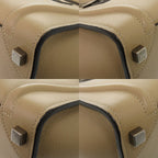 Celine Luggage Micro Shopper Leather Beige Handbag 1112 — view 5