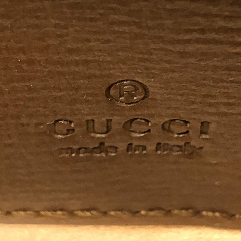 Gucci Horsebit Shoulder Strap Wallet Beige Brown — view 6