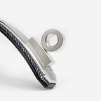 Hermes Kelly Belt 18 Denim Epson Blue Series Silver Hardware — view 9