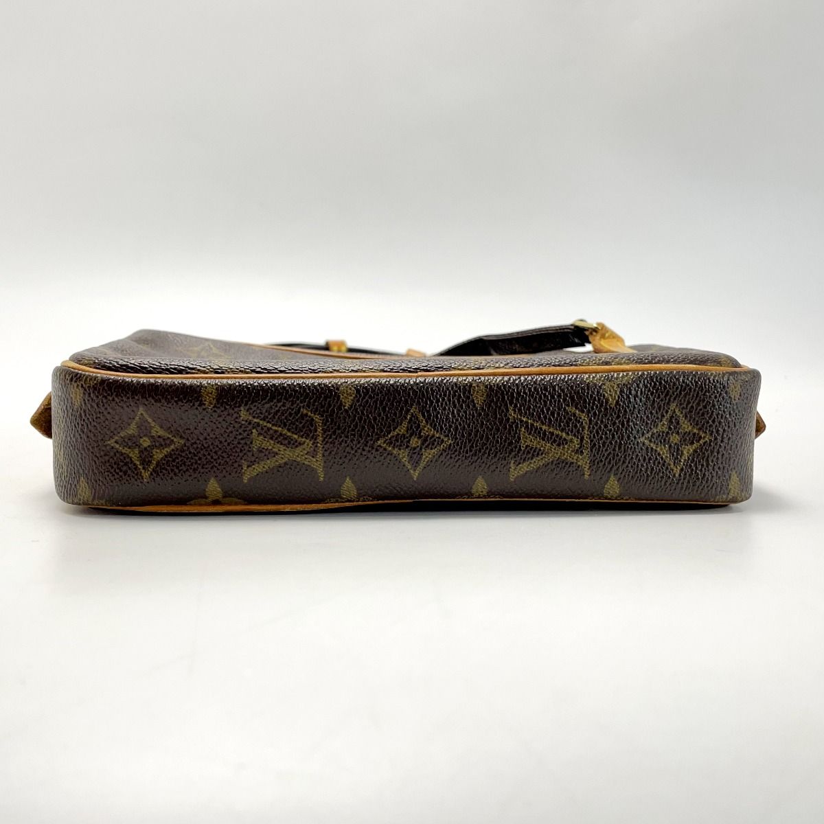 Louis Vuitton Pochette Marly Bandouliere Brown Bag Available — view 2