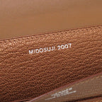 Hermes Dogon GM Midosuji Limited Chevre Bronze Silver Hardware Long — view 5