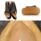 Louis Vuitton Rucksack Backpack Montsouris GM Monogram Gold Hardware — view 3