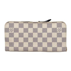 Louis Vuitton Bifold Long Wallet Portefeuille Antholite Damier Azur — view 2