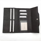 Gucci Geki Interlocking Sherry Line Leather Trifold Wallet Brown — view 7