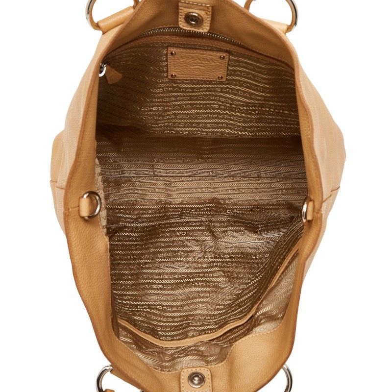 Prada Bn1713 Beige Leather — view 9