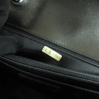 Chanel Vintage New Travel Line All Black Chain Shoulder Bag — view 9