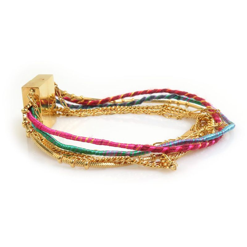 Saint Laurent Cotton Bracelet — view 5