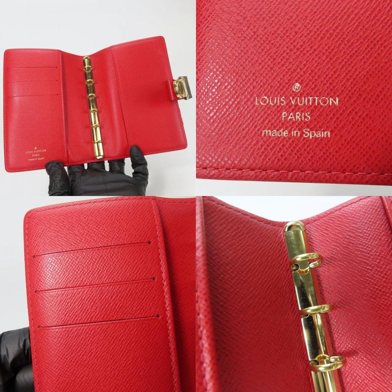 Louis Vuitton Notebook Cover Agenda Koala PM Damier Ebene Brown System — view 9