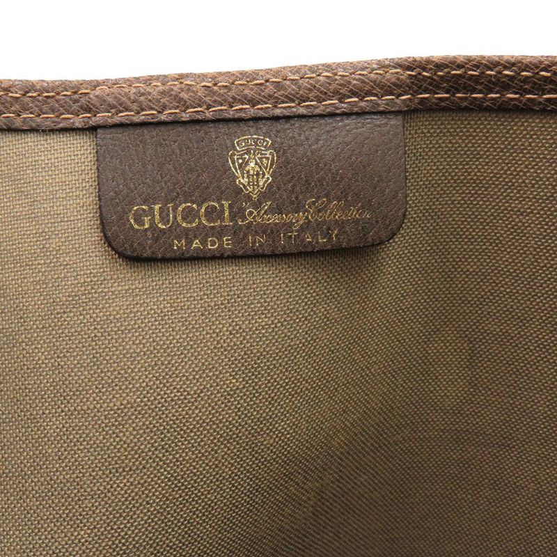 Gucci Vintage Sherry GG 39 002 4487 Canvas Beige Tote Bag 1656 — view 8