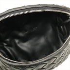 Bottega Veneta Belt Bag Waist Pouch Bag with Key Ring Black — view 8