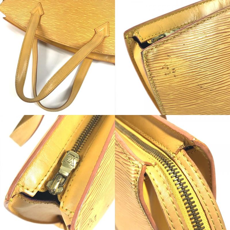 Louis Vuitton Handbag Saint-Jacques Epi Leather Tassili Yellow — view 7