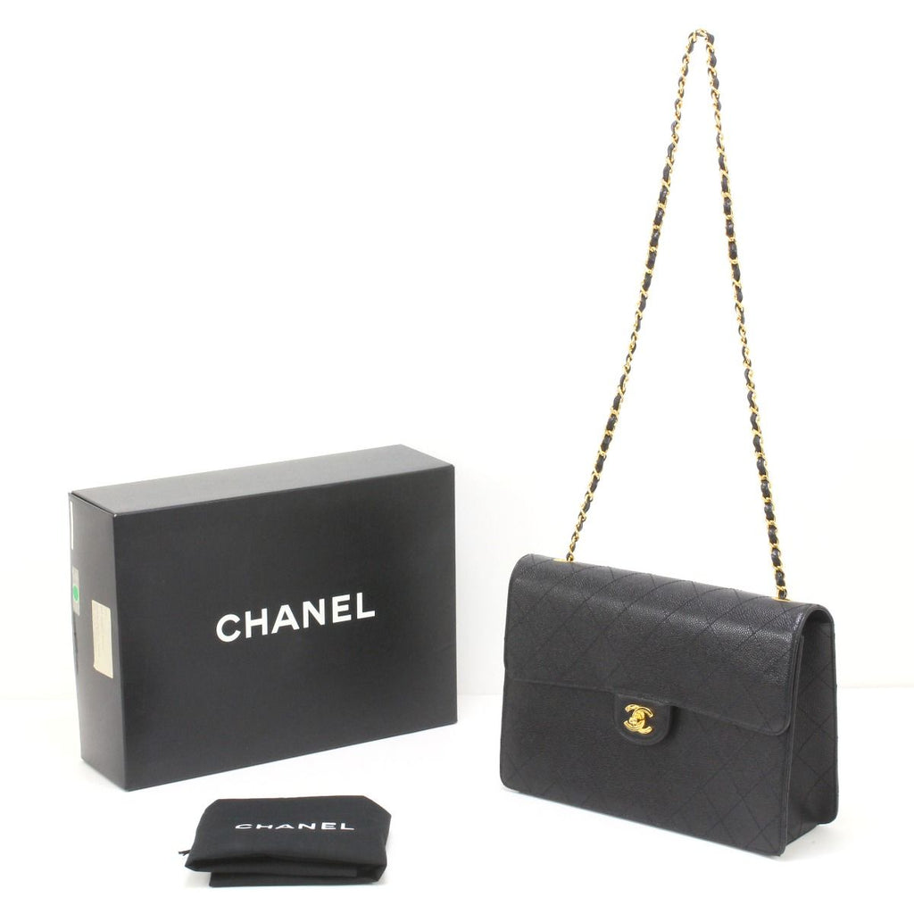 Chanel Caviar Leather Stitch Shoulder Bag — view 2