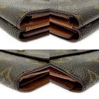 Louis Vuitton Monogram Portefeuille Elise Brown Bifold — view 5