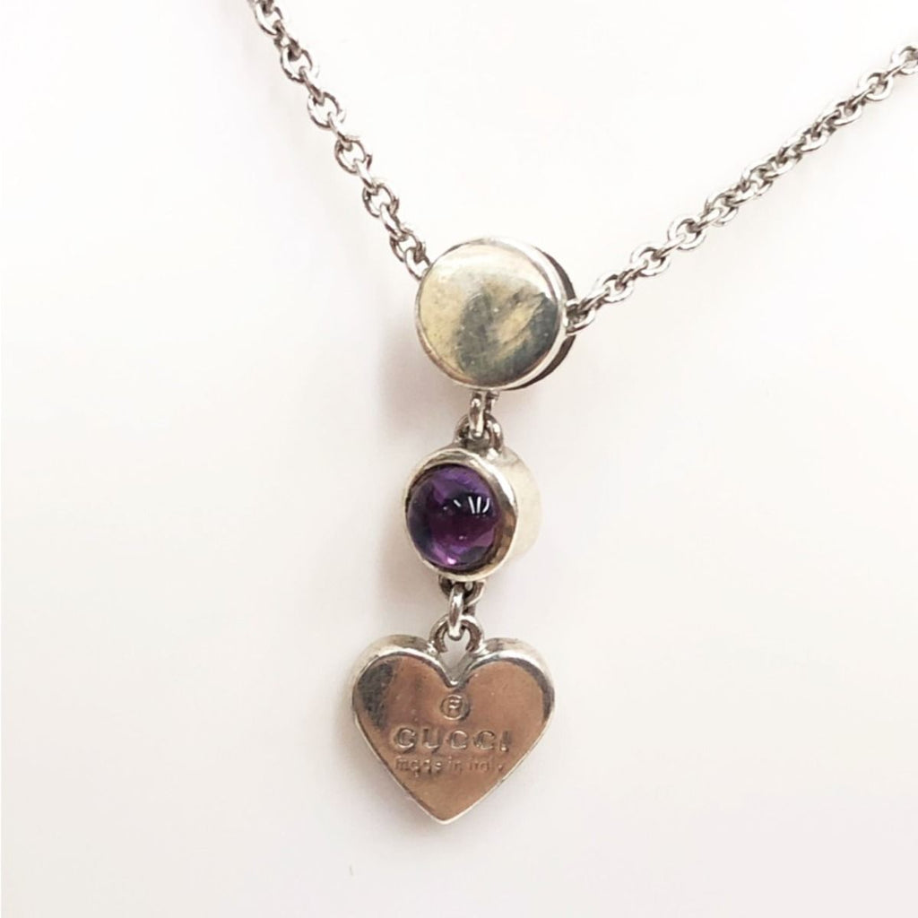 Gucci Amethyst Heart Pendant J21 E0 8164 Purple — view 7