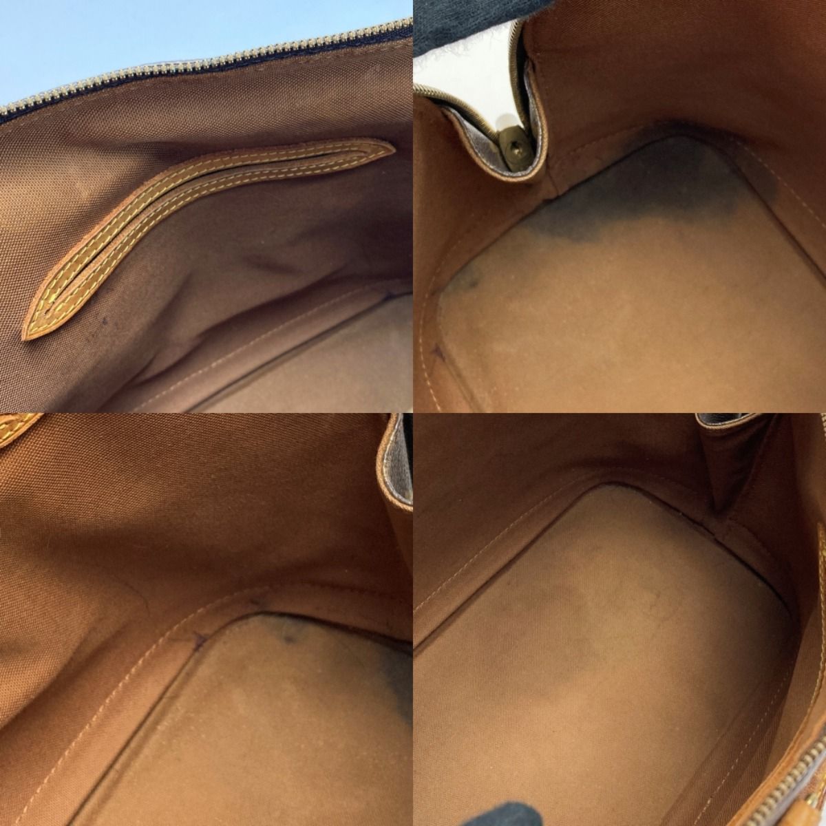 Louis Vuitton Monogram Alma Handbag with Padlock — view 5