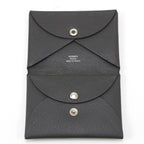 Hermes Vaux Epson Calvi Duo Business Card Holder U Fm010 PM Gray — view 5