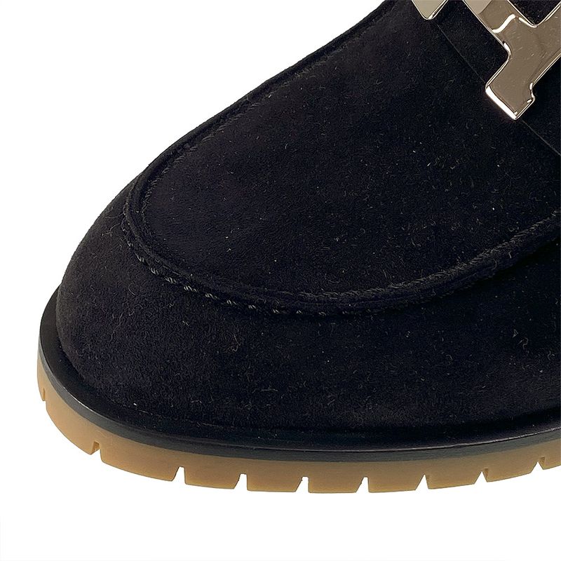 Hermes Shearling Mules Flore — view 5