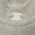 Celine Hat Cashmere Beige Triomphe Logo Bucket — view 5