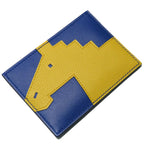 Hermes Chevelle Pict Cadece Eva Color Tadelakt Blue Yellow — view 4