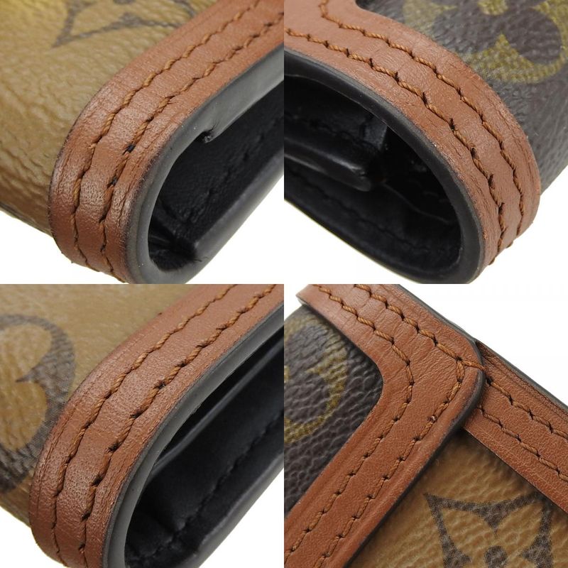 Louis Vuitton Portefeuille Dauphine Compact Monogram Reverse Brown — view 6
