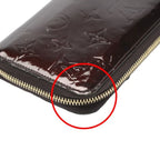 Louis Vuitton Monogram Vernis Round Zipper Zippy Wallet Long — view 8