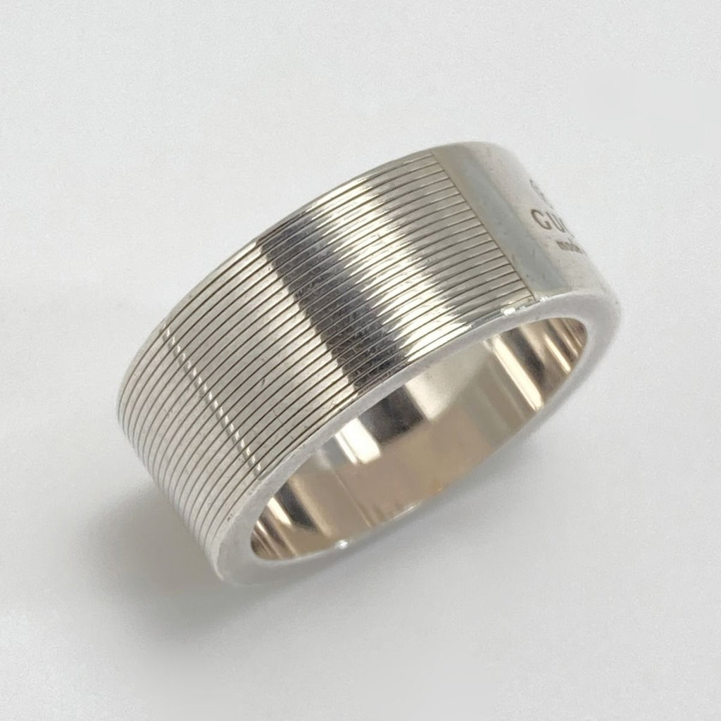Gucci Logo Ring SV 925 Silver No 12 — view 4