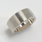 Gucci Logo Ring SV 925 Silver No 12 — view 4
