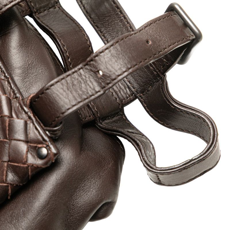 Bottega Veneta Intrecciato Brown Leather — view 4