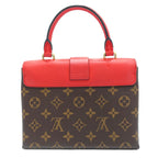 Louis Vuitton Locky-bb Handbag Monogram Brown Gold Hardware 2-Way — view 3