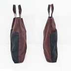 Hermes New Fourre Tout Cabas Handbag Tote Brown Marron Bold Black — view 4