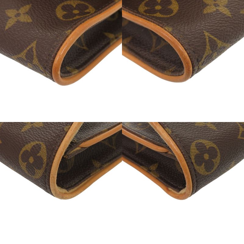 Louis Vuitton Pochette Twin PM Monogram Shoulder Bag 1068 — view 3