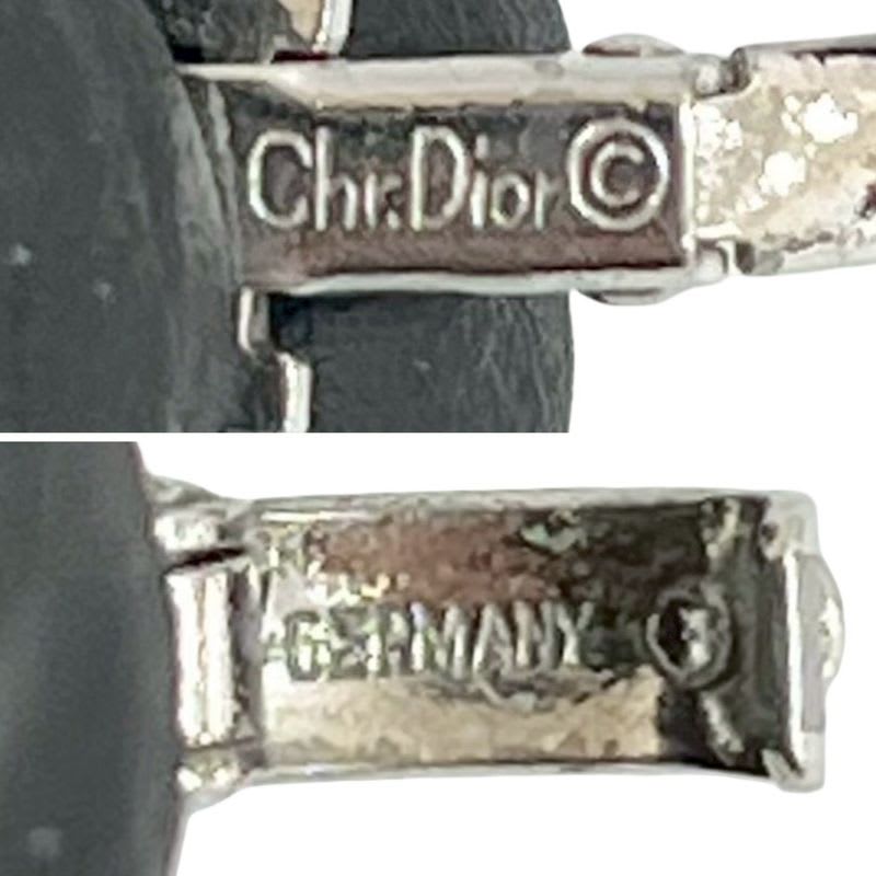 Christian Dior Chain Long Necklace Pendant Accessory Silver 2036 — view 3
