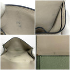 Loewe Trifold Wallet Green Anagram Compact Leather — view 9