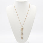 Chanel Choker Gold Coco Mark Pearl Rhinestone Heart Star — view 9