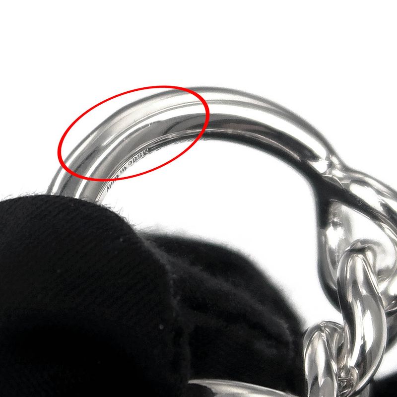 Hermes Ring Echape Croisette Size 51 AG 925 Silver Accessories — view 9