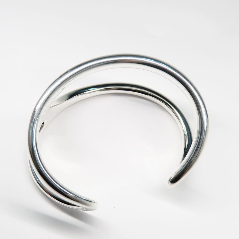 Hermes Bracelet Chaine D'ancre Punk Bangle 15 AG 925 Silver 2023 — view 6