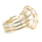 Bottega Veneta 3 D Wire Ring AG 925 Gold 13 — view 7