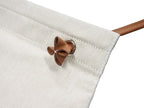 Hermes Aline MM Shoulder Bag H Plume Canvas Ivory Brown — view 7