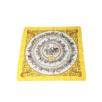 Hermes Carre 90 Scarf Ron Chien Walk To Yellow — view 2