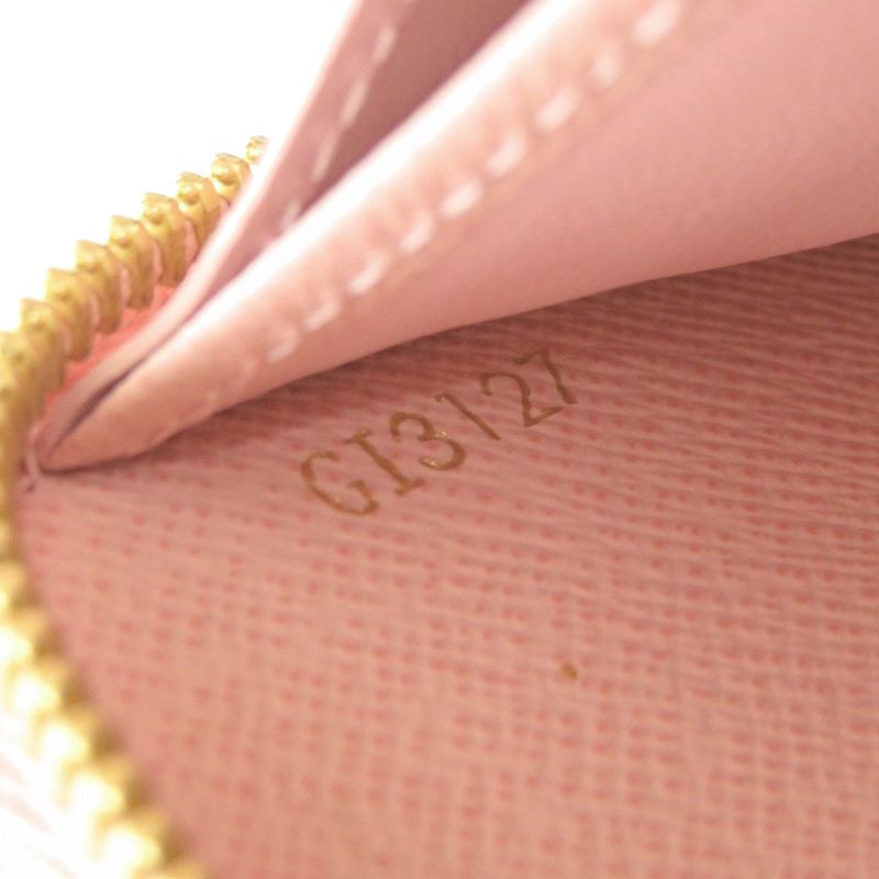 Louis Vuitton Round Zipper Zippy Wallet Epi Leather Pink Long — view 8