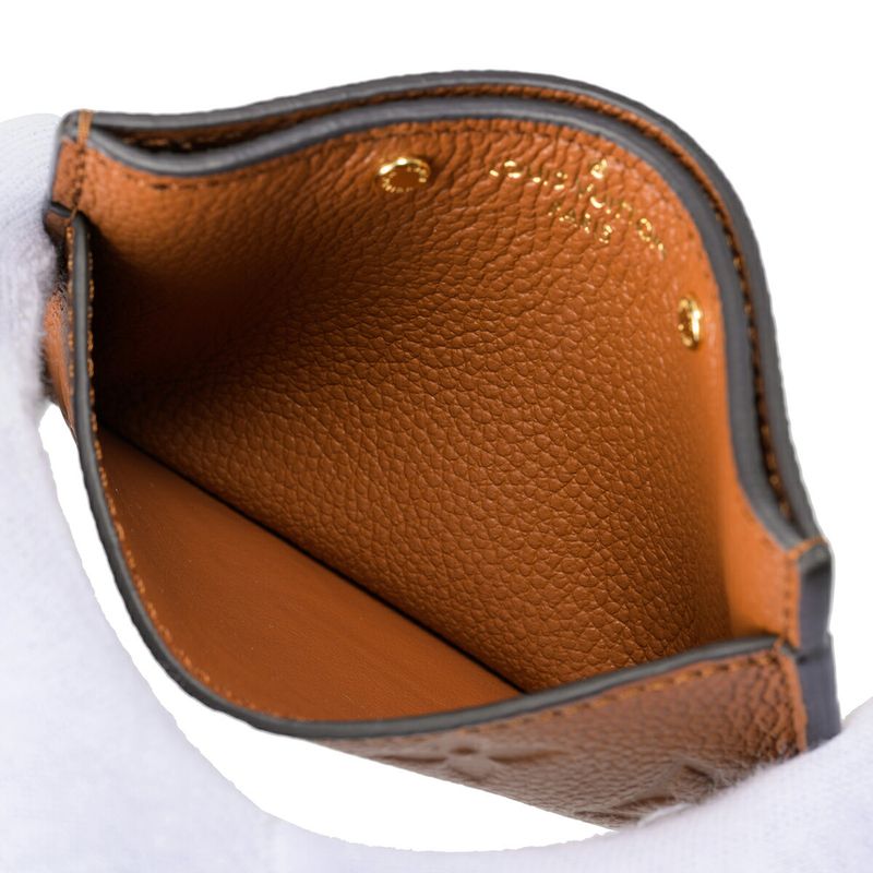 Louis Vuitton Card Case Holdere Surple Cognac — view 7