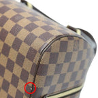 Louis Vuitton Damier Handbag Rivera MM Brown — view 7