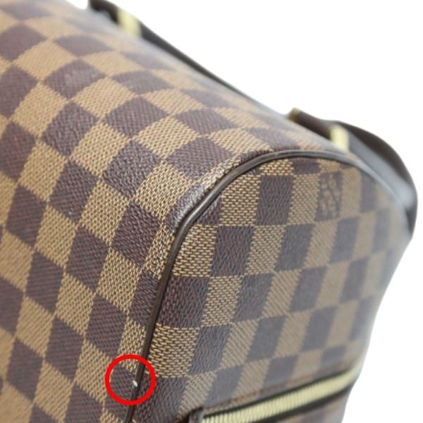 Louis Vuitton Damier Handbag Rivera MM Brown — view 7