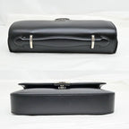 Gucci Clutch Bag Shoulder Leather Black — view 5