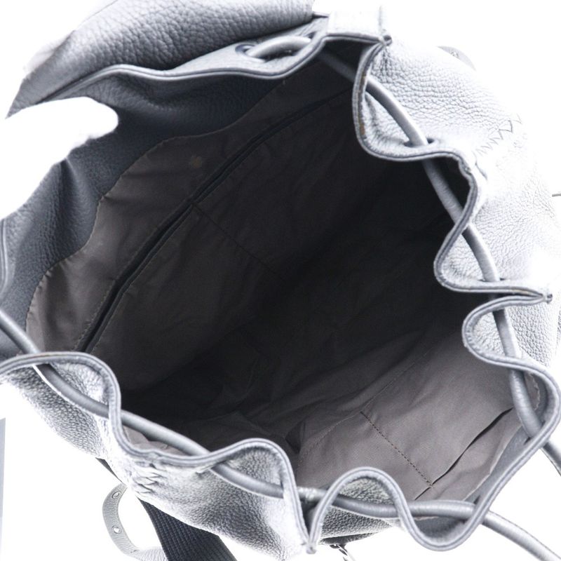 Bottega Veneta Intrecciato Calf Gray Backpack Daypack — view 6
