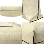 Loewe 2-Way Bag Shopper Ivory White Linen — view 6