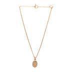 Hermes Necklace Mini Maillon PM Brown Marron Glace R Chaine D'ancre — view 8